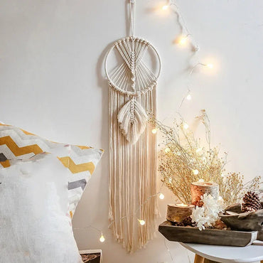Macrame Dream Catcher Nordic Wall Tapestry Ramadan Home Decoration Eid Mubrack Room Bohemian Children's Nursery