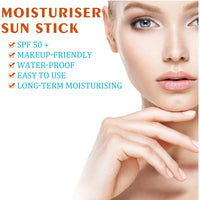 Organic Matte SPF 50+ Moisturiser Sun Stick 20g Waterproof Sun Protection Hydrating Moisturizing Nourishing Sunscreen Cream