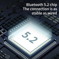 KZ AZ09 HD Bluetooth-Compatible Module 5.2 Headphones Wireless Upgrade Cable HIFI Wireless Ear Hook CPIn With Charging Bin
