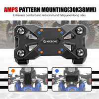 1" Rise Motorcycle GPS Brackets AMPS Mount Handlebar Risers Mount Clamp for Honda CRF1100L Africa Twin/Adventure 2020-2024 2025