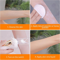 Electric Cotton Thread Epilator with LCD Display Facial Hair Remover Defeather Instant Arm Leg Hair Removal Threading Depilation
