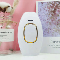 Mini IPL Laser Hair Removal Machine - Portable, Painless, Home Use Tool for Women's Personal Care and Permanent Hair Removal