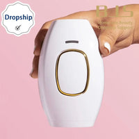 Mini IPL Laser Hair Removal Machine - Portable, Painless, Home Use Tool for Women's Personal Care and Permanent Hair Removal