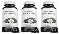 Black Seed Oil Capsule Nutritional Purity Natural Cold Pressed Nigella Sativa Oil Support Immune System and Skin Health 90 Count