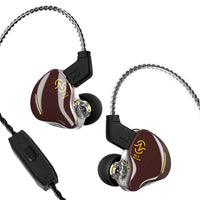 CCZ in ear HiFi bass immersive sound headphones  for drummers musicians singers stage earplugs patented earplug headphones
