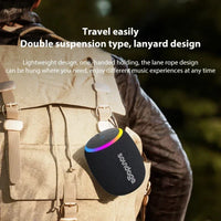 Soundage Portable Wireless Bluetooth Speaker 360 Degree Stereo Surround Subwoofer IPX6 Waterproof Support TF TWS Speaker