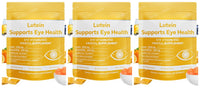 Lutein Gummies Eye Vitamin and Mineral Supplement with 20mg Lutein 4mg Zeaxanthin Gummy Vitamins for Eye Health Support