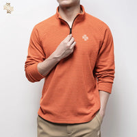 SBWL Autumn high quality men's Running fitness outdoor sportswear fashion business casual breathable long sleeve T-shirt Tops169