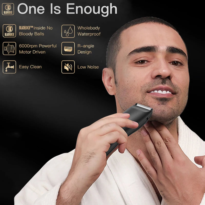 Men Timmer for Intimate Areas Ball Hair Shaver Body Groomer Male Epilator Sex Place Sensitive Part Electric Face Cutting Clipper