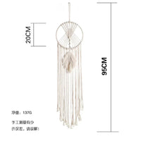 Macrame Dream Catcher Nordic Wall Tapestry Ramadan Home Decoration Eid Mubrack Room Bohemian Children's Nursery