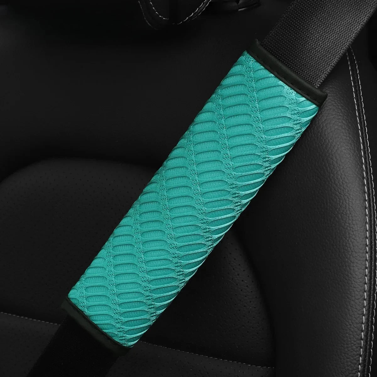 A summer long hole mesh cloth breathable comfortable car shoulder sleeve seat belt decorative car interior supplies are availabl