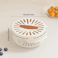 Household Vegetable Dehydrator Creative Manual Water Salad Folding Fruit Drain Basket Dryer Hand Crank Kitchen Household Gadget