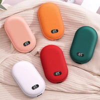 VIVO 10000mAh Hand Warmer Power Bank 2 IN 1 Double-Sided Heating Fast Charging Battery Digital Display Power Bank For Winter