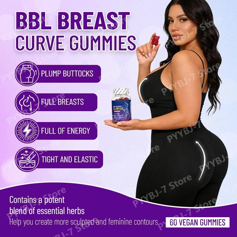 Herbal Gummies Supplement Maca Root Plant Extract Blend A Variety of Vitamins Suitable for Women Daily Wellness Support  60Count