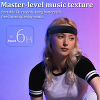 Bluetooth Sleeping Headphones Sports Headband Wireless Music Earphones Not Cover Ear Guide Sweat Band with Mic for Fitness Run