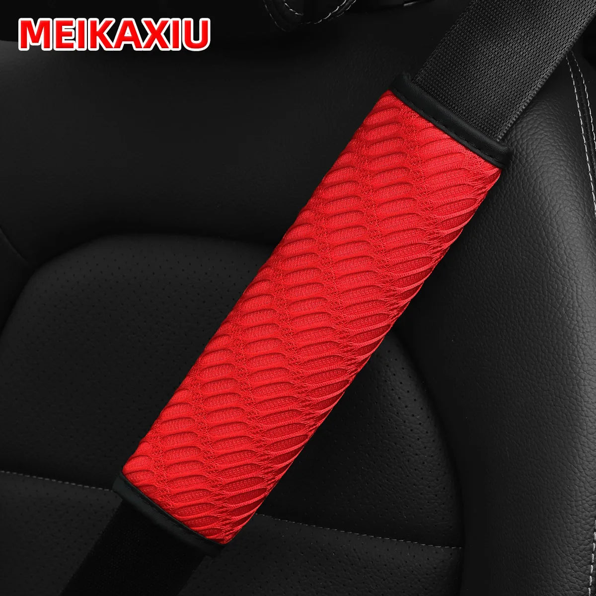 A summer long hole mesh cloth breathable comfortable car shoulder sleeve seat belt decorative car interior supplies are availabl