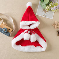 Pet Cat Dog Cape Change Into Santa Cape Deer Red Riding Hood Warm Plush Kawaii Comfortable Windproof Repeat Costume