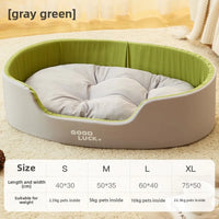 Four Seasons Pet Bed Washable Double Sided Pet Cat Beds Dog Large Three-Dimensional Dog Litter Mat, Small Medium Dogs Litters