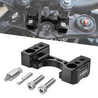 For Husqvarna Norden 901 Steering Damper Mount Motorcycle 1" Rise Handlebar Riser Spacer Kit for Husqvarna Norden 901 2022 2023