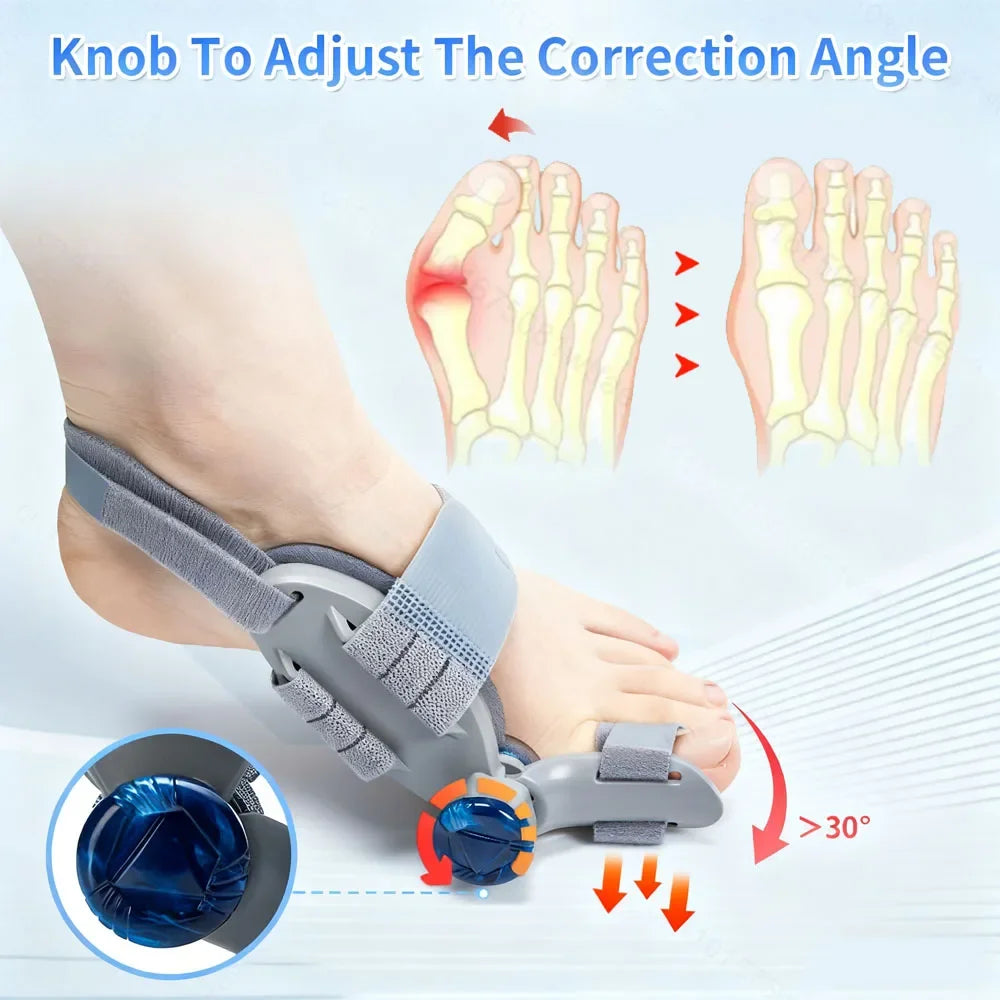 1pcs Bunion Corrector Hallux Valgus Braces Toe Separator Straightener Pain Relief Toe Valgus Corrector Orthopedic Pedicure