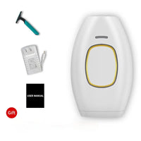 Mini IPL Laser Hair Removal Machine - Portable, Painless, Home Use Tool for Women's Personal Care and Permanent Hair Removal