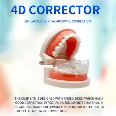 3 Stages Dental Orthodontic Teeth Corrector Braces Invisible Tooth Retainer Straighten Tools Sports Tooth Protection Braces Oral