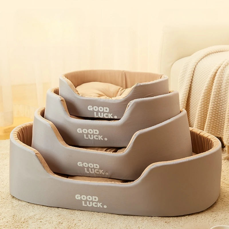 Four Seasons Pet Bed Washable Double Sided Pet Cat Beds Dog Large Three-Dimensional Dog Litter Mat, Small Medium Dogs Litters