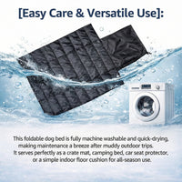 New Model Dog Bed Outdoor Travel Portable Dog Urine Pad Machine Washable Winter Keep Warm Pet Urine Pad
