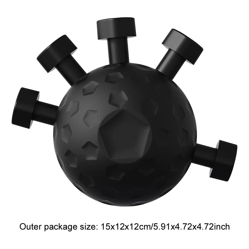 Finger Exerciser Trainer Hand Grip Strengthener Adjustable Power Training Hand Balls for Forearm Strength Climbing Training