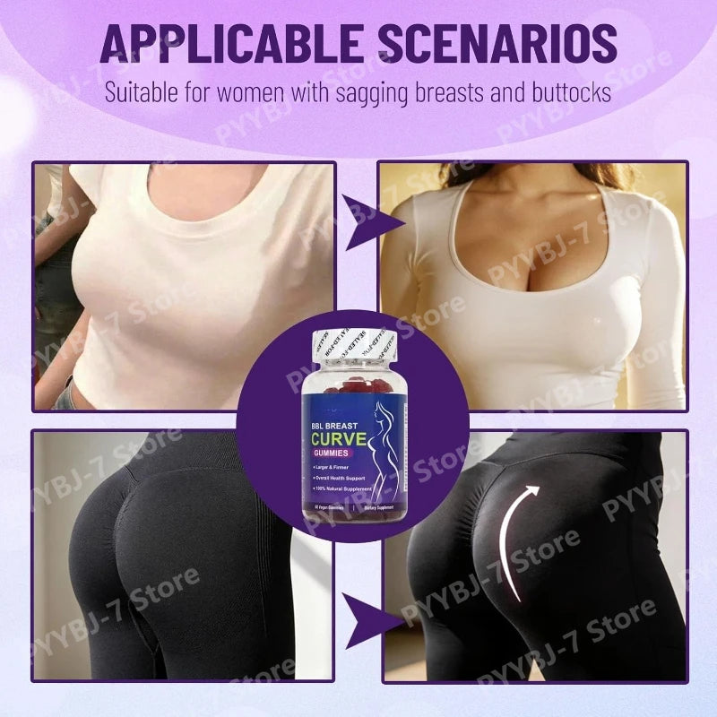 Herbal Gummies Supplement Maca Root Plant Extract Blend A Variety of Vitamins Suitable for Women Daily Wellness Support  60Count