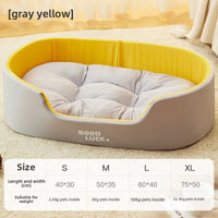 Four Seasons Pet Bed Washable Double Sided Pet Cat Beds Dog Large Three-Dimensional Dog Litter Mat, Small Medium Dogs Litters