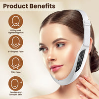 EMS Face Lifting Massager Anti Wrinkle Facial Massager V-Face Lift Device Face Slimming Remover Double Chin LED Photon Therapy
